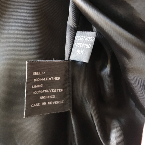Kenneth Cole Reaction Leather Moto Jacket - Picture 5 of 8